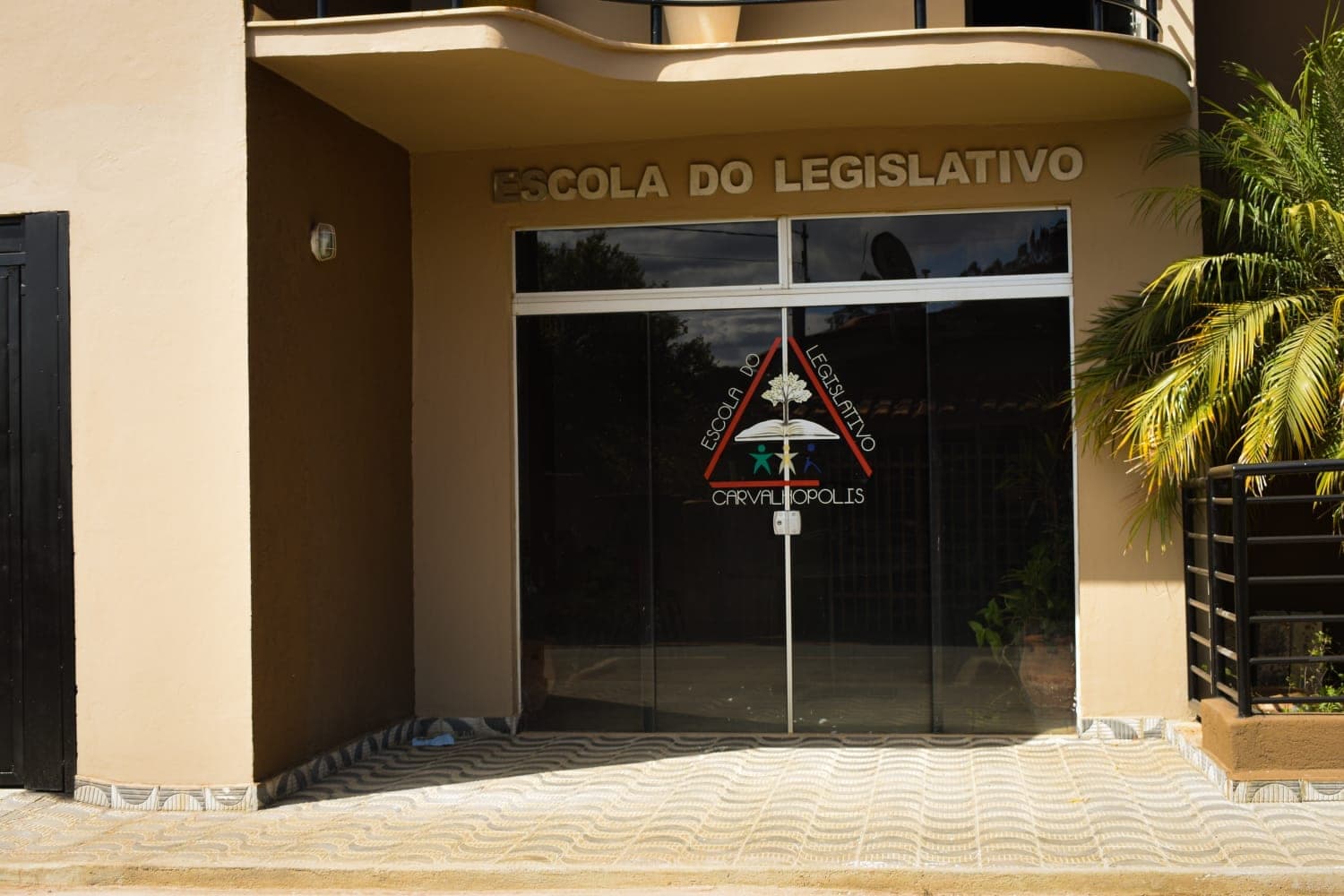Detalhe das instalações da Câmara Municipal.